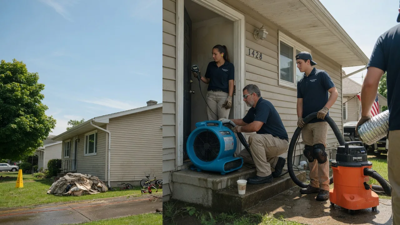 Water Damage Restoration in Justice, IL near me